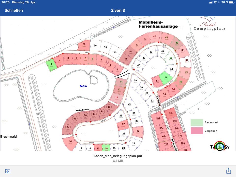 Teilmöbliertes Mobilheim im Sütel in Heiligenhafen 