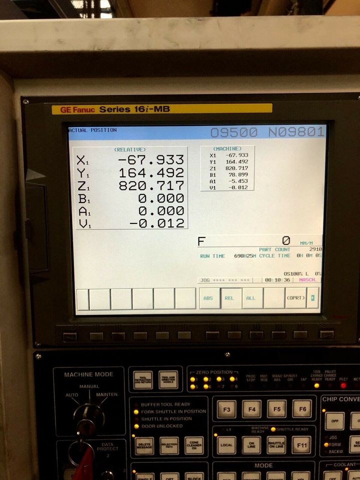 CNC FANUC Bearbeitungszentrum-Universal Bj.2007 6 Achsen in Köln