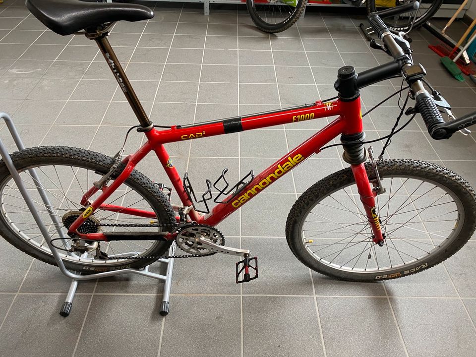 Mountainbike Klassiker Cannondale F1000 CAD3 komplett Original in Emmingen-Liptingen