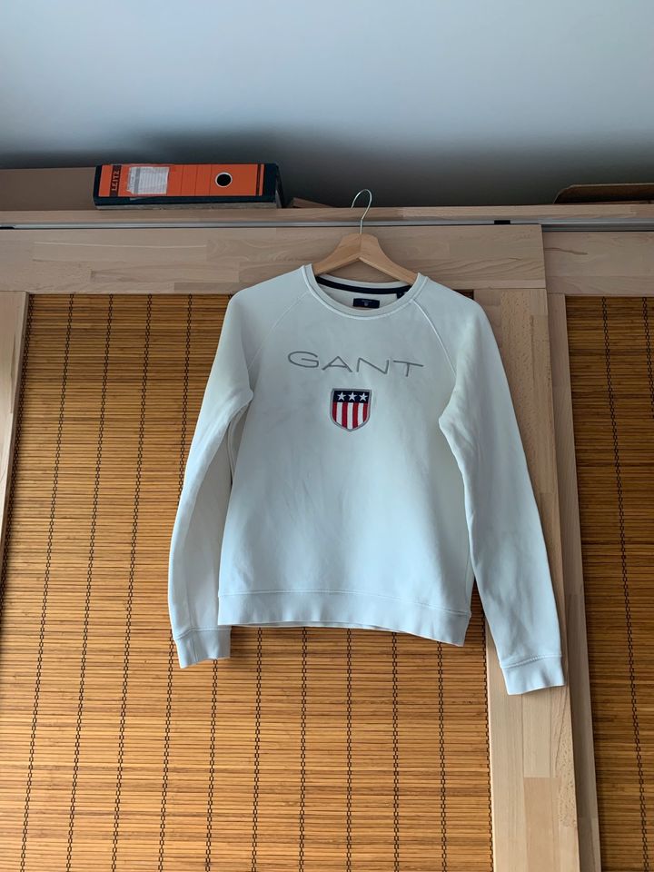 GANT Sweater Pullover weiß Damen 36 S in Burscheid