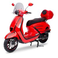 Motorroller 1453 GT125 Rot 125ccm Euro4 EFI Retro Scooter Kleinkr Berlin - Tempelhof Vorschau