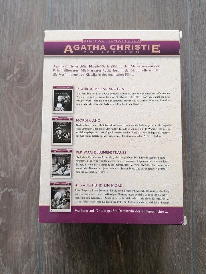 DVD-Box Agatha Christie / Muss Marple in Bielefeld