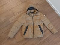 Tom Tailor Jungen Winter Jacke Parka Gr. 152 M Kapuze beige/braun Niedersachsen - Walsrode Vorschau