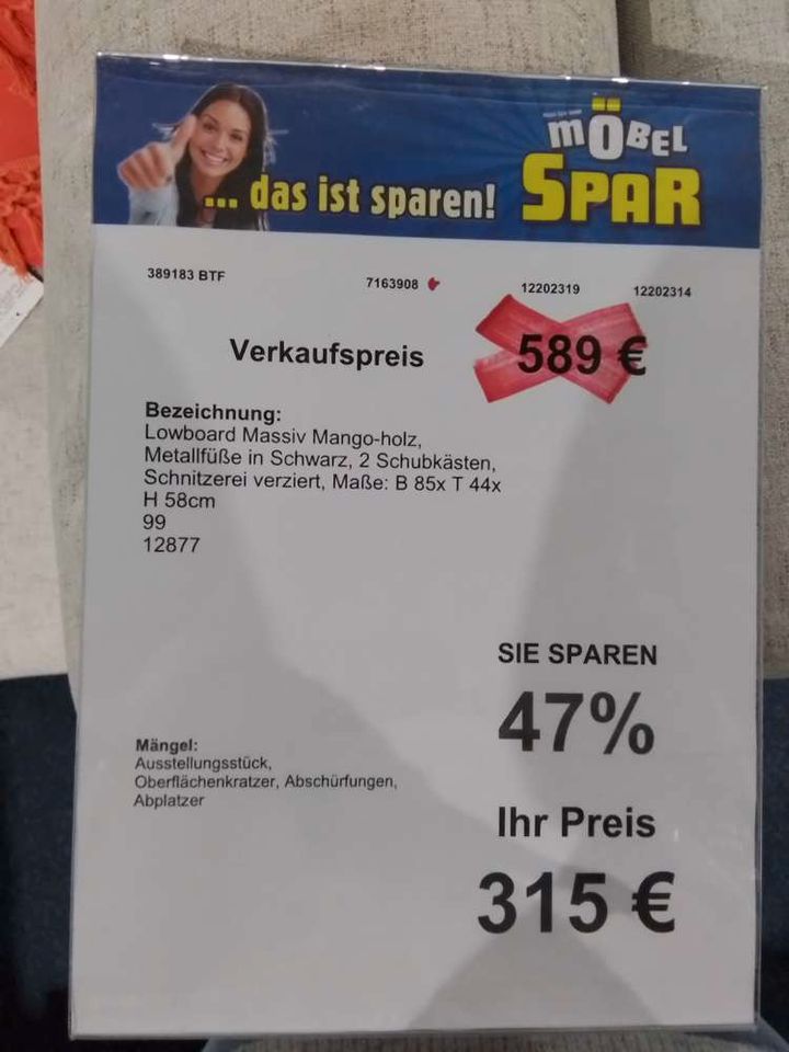 Kommode, statt 589€ in Wolfen