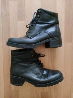 Warmer Leder Stiefel Knöchel - Gr. 38 - schwarz - TOP Rostock - Reutershagen Vorschau