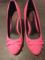 Highheel Pumps, Neonpink, Gr. 40 Niedersachsen - Rieste Vorschau