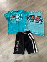 T Shirt/Shorts Gr 12-14 Jahre Jungs Niedersachsen - Moormerland Vorschau