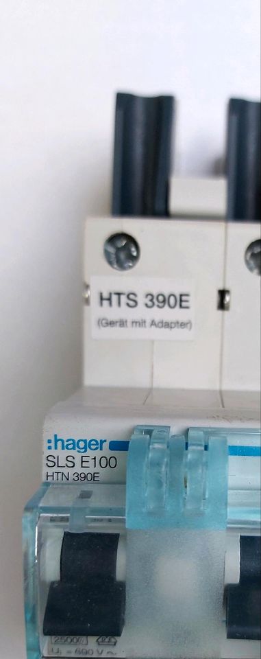 NEU Hager HTS390E-10 SLS Schalter 3-poliger Hauptschutzschalter in Hünxe