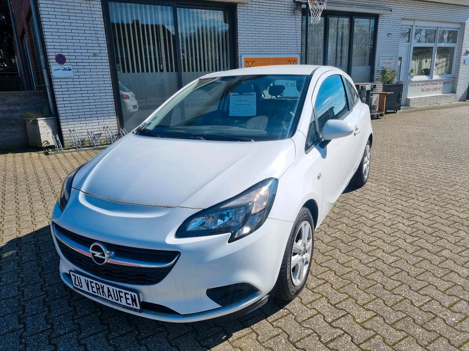 OPEL CORSA 1,2LTR BJ 15 KLIMA / 130 TKM / TÜV  2025 in Wegberg