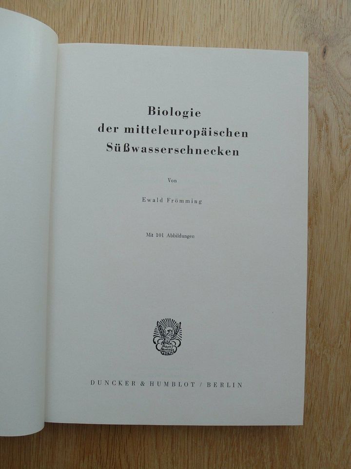 Frömming: Biologie mitteleuropäische Süsswasserschnecken Schnecke in Lütjenburg