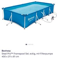 Bestway Pools der Größe 400x211x81 Ersatzteile Mecklenburg-Vorpommern - Ziegendorf Vorschau