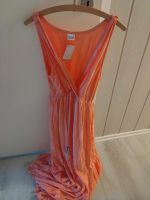 Maxi Kleid apricot Glitzer M neu mit Etikett NP 50€ Herzogtum Lauenburg - Kasseburg Vorschau