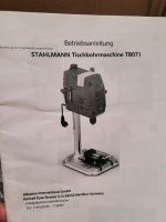 Tischbohrmaschine Stahlmann Rheinland-Pfalz - Windesheim Vorschau