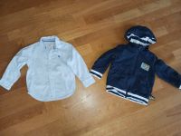 Sigikid Kaputzenjacke Gr. 98/104 und H&M Hemd Gr. 98 blau Baden-Württemberg - Buggingen Vorschau