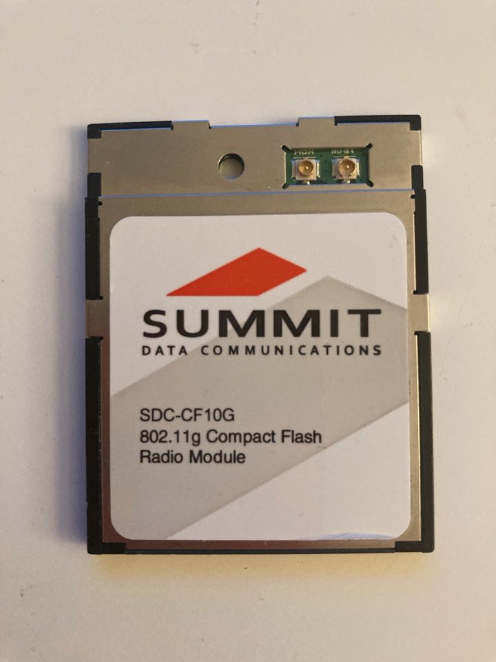 Summit SDC-CF10G WiFi Compact Flash Card 802.11g Wlan Karte in Beucha