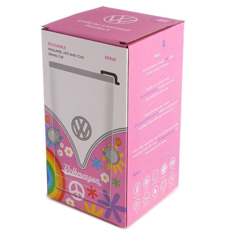 Volkswagen VW T1 Bulli Thermobecher Thermo Mug Edelstahl 500ml in Angermünde