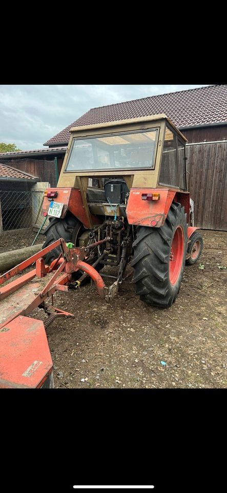 Traktor Zetor 6911 mit Frontlader und Servo in Forst (Lausitz)