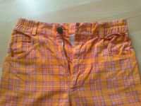 Hose - Gr. 134 - orange - kariert - wie neu Rheinland-Pfalz - Neuwied Vorschau