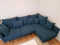 Eck- Schlafsofa Mia, marineblau + Bettfunktion von Bobochic Paris Bayern - Großmehring Vorschau