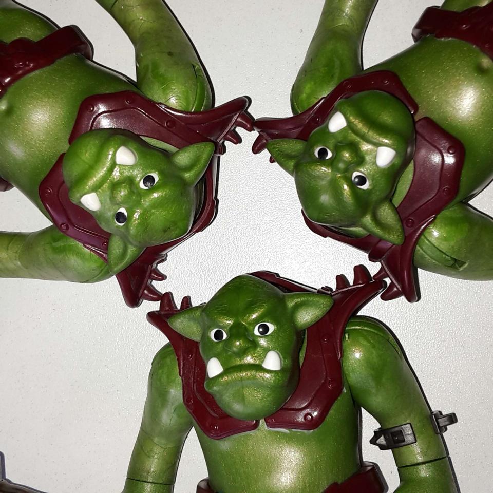 Playmobil Figuren - Grüner Troll Ork Oger mit Keule - geobra 2014 in St. Ingbert