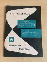 Original Betriebsanleitung VW Käfer von 1960 Nordrhein-Westfalen - Bergisch Gladbach Vorschau
