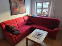 Ecksofa Auszieh Couch rot - sehr gut erhalten Bayern - Kösching Vorschau