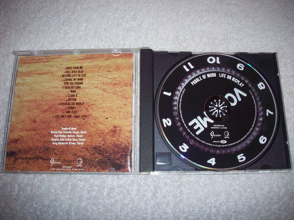 CD PUDDLE OF MUDD Life On Display 2003 GRUNGE ROCK METAL VG+ in Berlin