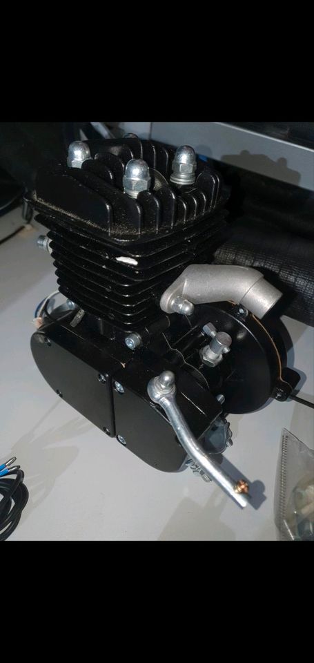 2-Takt 80cc Motor Fahrrad Motorisierte Benzin Hilfsmotor für Elek