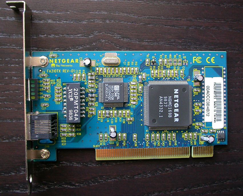 :: Netgear FA310TX Fast Ethernet PCI-Adapterkarte, LAN :: in Orsingen-Nenzingen