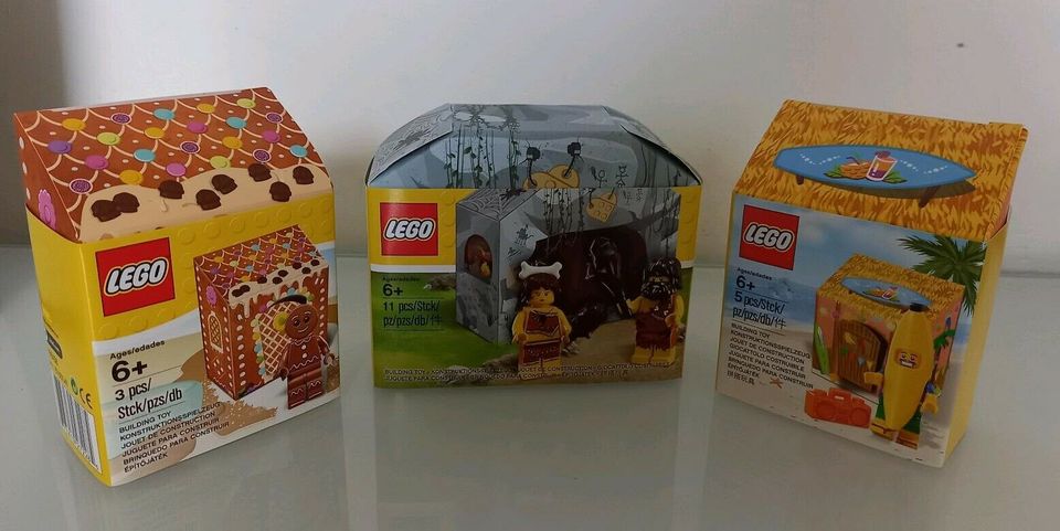 3 kleine Lego-Sets 6217088, 6194786, 6186041 in Isselburg