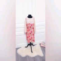 Handmade Sommer Kleid 170 fast ⭐ NEU⭐ Tunika Rosa Creme blushpink Frankfurt am Main - Bahnhofsviertel Vorschau