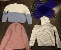 4 Pullover Pullis Sweatshirts C&A Mädchen 146/152 weiß blau rosa Bayern - Strullendorf Vorschau