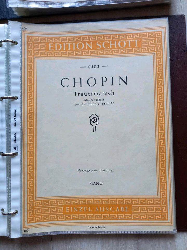 Chopin Klavier Noten in Marburg