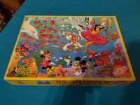 Puzzle 99 Teile Mickey und Minnie unter Wasser, 1 Teil fehlt Bayern - Selbitz Vorschau