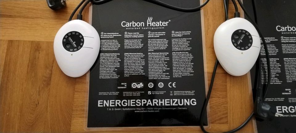 2x Carbon Heizung für Wasserbett wie neu. in Kornwestheim