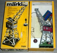 Märklin H0 7051 Magnetkran Drehkran Kran OVP TOP, geprüft Nordrhein-Westfalen - Moers Vorschau