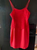 Spitzenkleid mit Spaghettiträgern rot Gr 40 Bayern - Fürth Vorschau