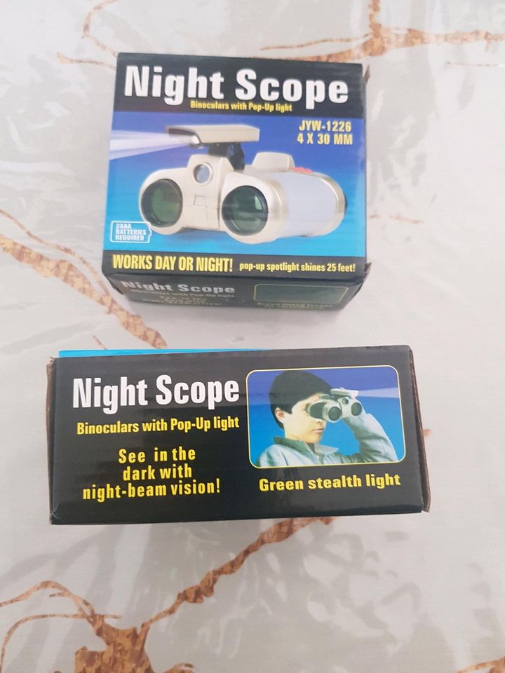 NACHSICHT FERNGLAS. NIGHT SCOPE.2X.IM.PACKUNG.NEU.UNBENUTZ in Berlin