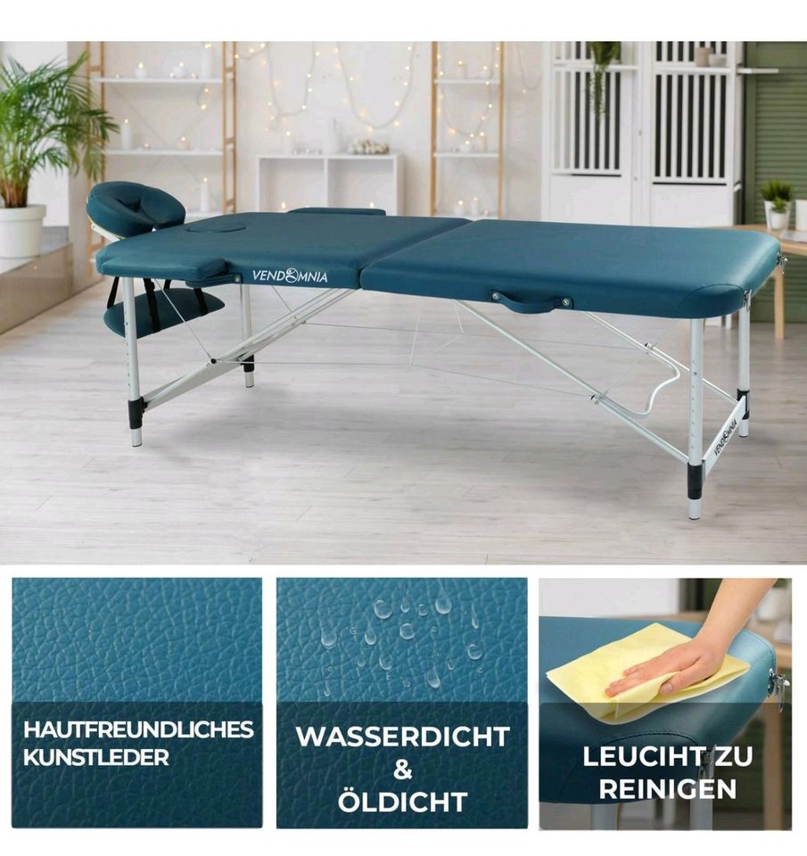 Mobile Massageliege Alu Massagetisch Massagebett Massagebank in Göttingen