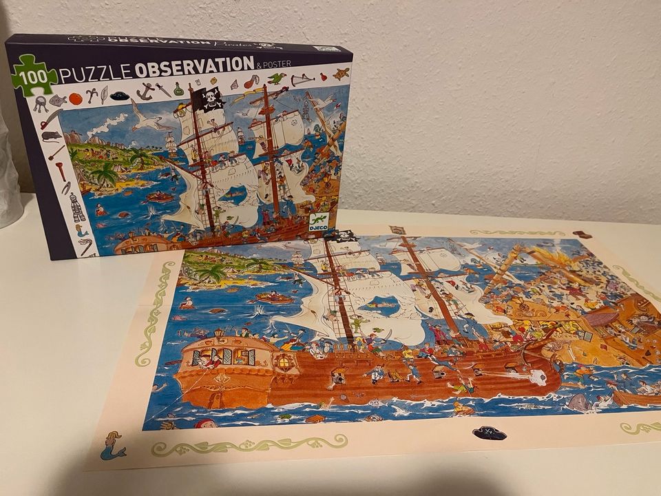 Djeco Puzzle Piraten Observation Wimmelpuzzle 100 Teile Weihnacht in  Münster (Westfalen) - Centrum | Weitere Spielzeug günstig kaufen, gebraucht  oder neu | eBay Kleinanzeigen ist jetzt Kleinanzeigen