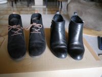 2 Paar schwarze Leder Ankleboots Berlin - Neukölln Vorschau