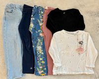 Set Mädchen Jeans Leggings Langarmshirts 110 Kleidungspaket Bayern - Landshut Vorschau