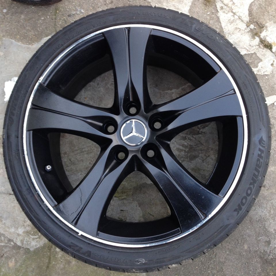 Mercedes Benz Aufkleber 4x 60mm 3D Chrom Nabendeckel emblem Kappe in Würselen