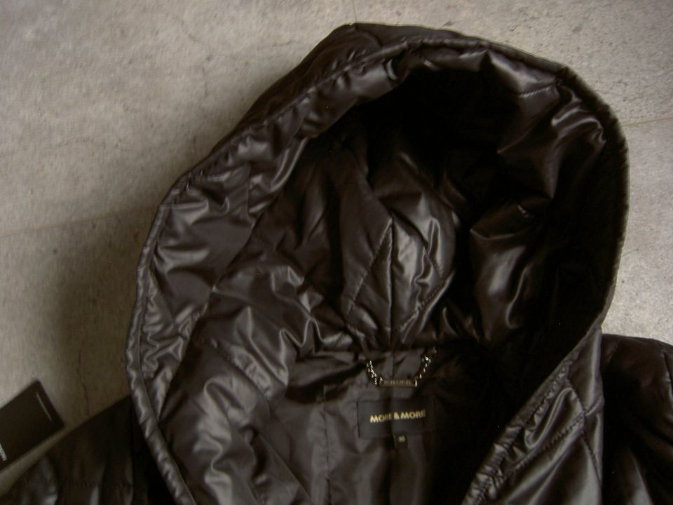 Mantel schwarz von more&more, Gr. 36, oversized, neu & ungetragen in Tittling