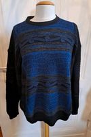 Strick Pullover BAFFO 80er Vintage 90er Pulli Blau Schwarz Gr M L Nordrhein-Westfalen - Wermelskirchen Vorschau