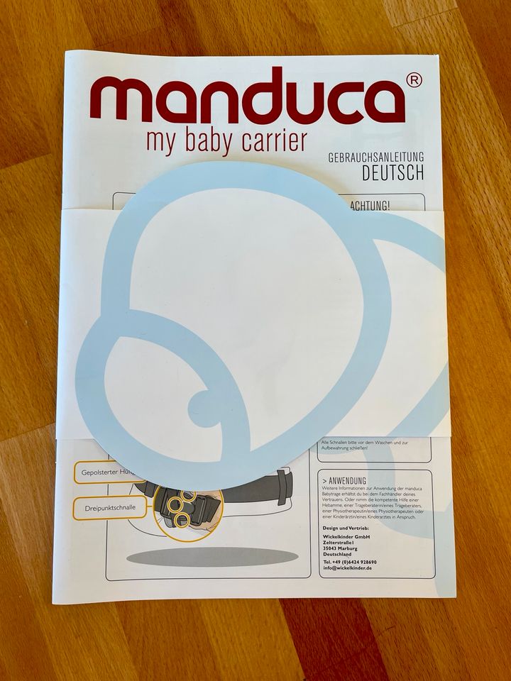 manduca FIRST Babytrage, wie neu in Eppelborn