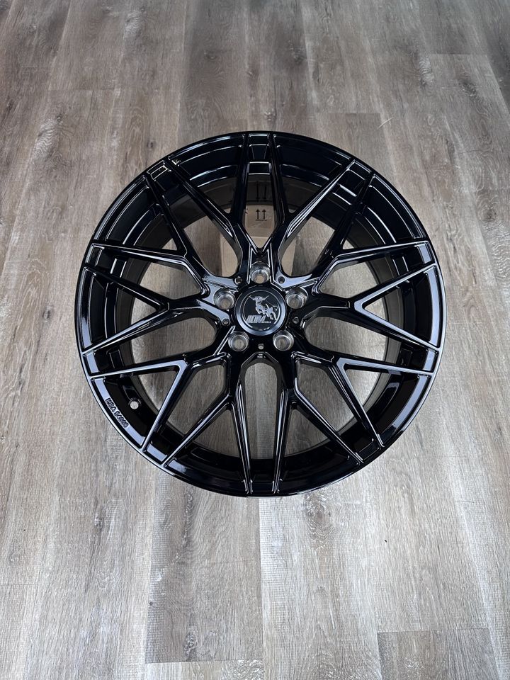 UA1E UA1 19 Zoll Felgen für VW Golf 5 6 7 8 Passat Scirocco Arteon Phaeton Sharan GTI GTD GTE egolf 6R 7R 8R B5 B6 B7 B8 CC 3C 13 R 3H 3D 7N Sommerräder Winterräder schwarz Reifen Volkswagen Ultra in Neckarsulm