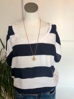 Wie neu: Blusenshirt gestreift, Cecil, XL/44, blau/weiß Bayern - Eisingen Vorschau