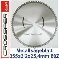 Metall Kreissäge Wippsäge Universal  Sägeblatt 355mm x 30mm 359 Nordrhein-Westfalen - Mönchengladbach Vorschau