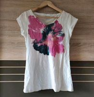 Esprit T-Shirt weiß Blumen Gr S pink blau weiß Feldmoching-Hasenbergl - Feldmoching Vorschau